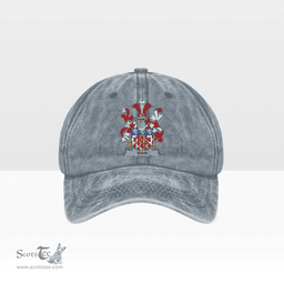 Irish Vian Coat of Arms Family Crest Ireland Denim Cap
