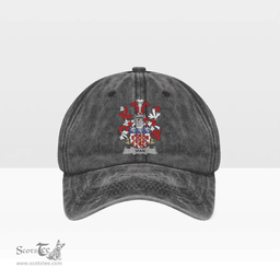 Irish Vian Coat of Arms Family Crest Ireland Denim Cap