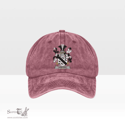 Irish Tempest Coat of Arms Family Crest Ireland Denim Cap
