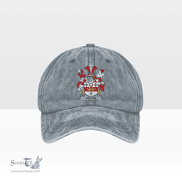 Irish Rodon or Rodden Coat of Arms Family Crest Ireland Denim Cap