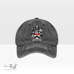 Irish Tierney Coat of Arms Family Crest Ireland Denim Cap