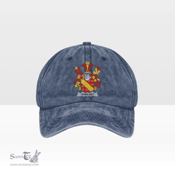 Irish Ormesby Coat of Arms Family Crest Ireland Denim Cap