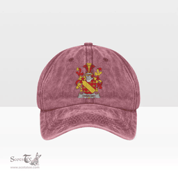 Irish Ormesby Coat of Arms Family Crest Ireland Denim Cap