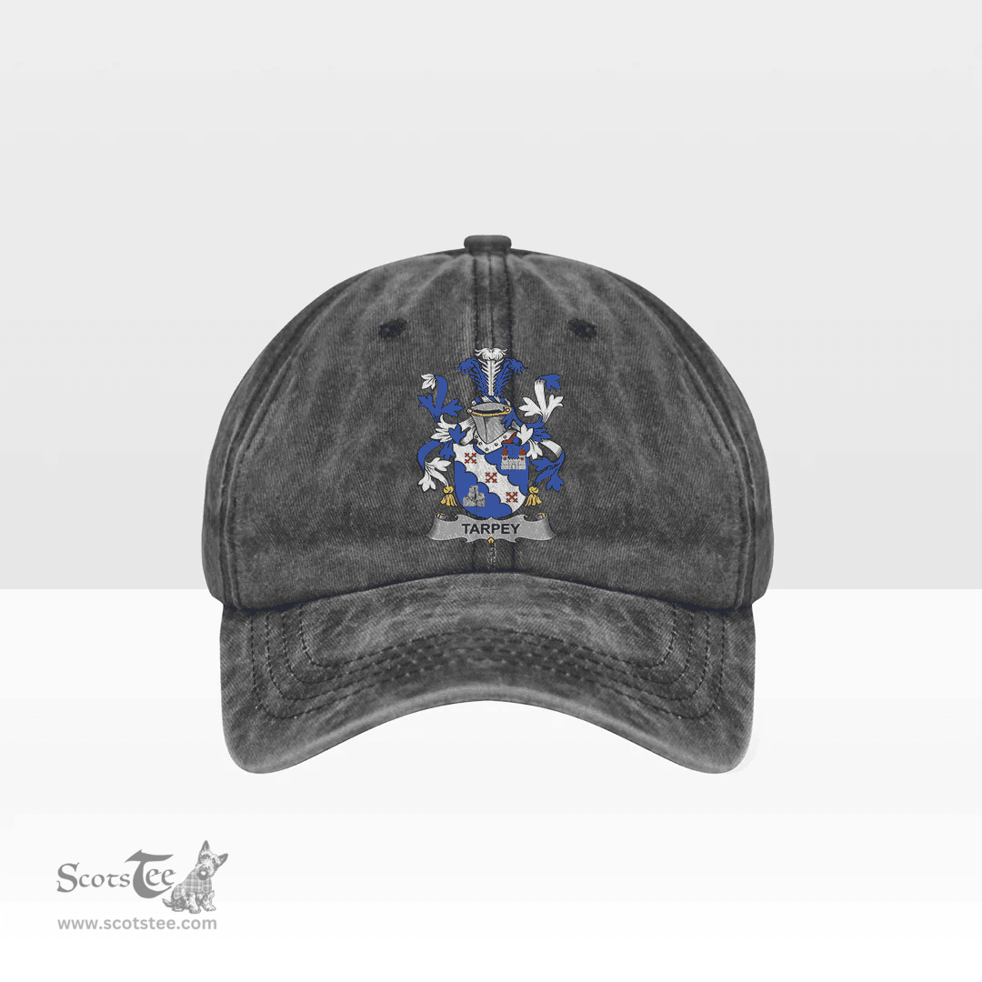 Irish Tarpey Coat of Arms Family Crest Ireland Denim Cap