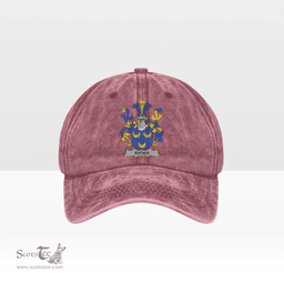 Irish Ryder Coat of Arms Family Crest Ireland Denim Cap