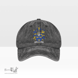 Irish Ryder Coat of Arms Family Crest Ireland Denim Cap