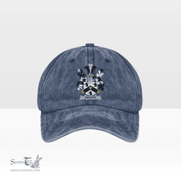 Irish Whight Coat of Arms Family Crest Ireland Denim Cap