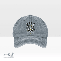 Irish Whight Coat of Arms Family Crest Ireland Denim Cap