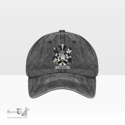 Irish Whight Coat of Arms Family Crest Ireland Denim Cap