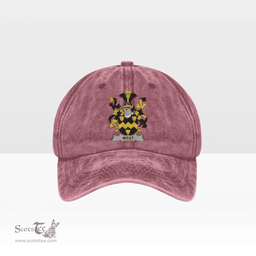 Irish West Coat of Arms Family Crest Ireland Denim Cap