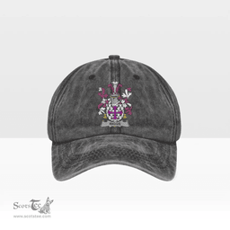 Irish Riggs Coat of Arms Family Crest Ireland Denim Cap