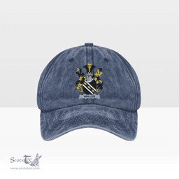 Irish Waller Coat of Arms Family Crest Ireland Denim Cap