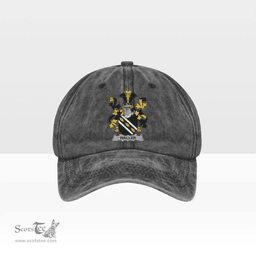 Irish Waller Coat of Arms Family Crest Ireland Denim Cap