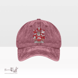 Irish Tynte Coat of Arms Family Crest Ireland Denim Cap