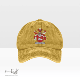 Irish Tynte Coat of Arms Family Crest Ireland Denim Cap