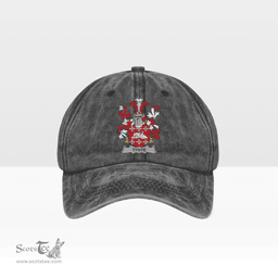 Irish Tynte Coat of Arms Family Crest Ireland Denim Cap