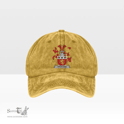 Irish Wickham Coat of Arms Family Crest Ireland Denim Cap