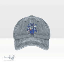Irish Turnly or Turnley Coat of Arms Family Crest Ireland Denim Cap