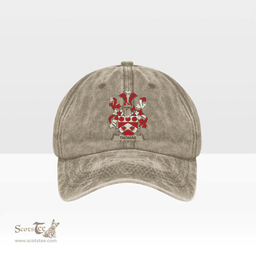 Irish Thomas Coat of Arms Family Crest Ireland Denim Cap