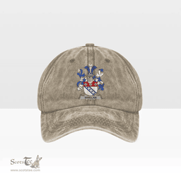 Irish Whelan Coat of Arms Family Crest Ireland Denim Cap