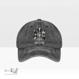 Irish Salmon Coat of Arms Family Crest Ireland Denim Cap