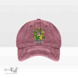 Irish Westenra Coat of Arms Family Crest Ireland Denim Cap