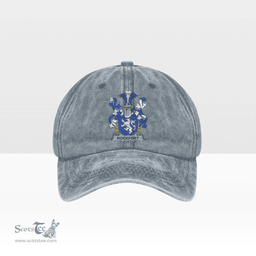 Irish Rockfort Coat of Arms Family Crest Ireland Denim Cap