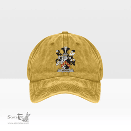 Irish Worth or McWorth Coat of Arms Family Crest Ireland Denim Cap