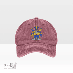 Irish Terry Coat of Arms Family Crest Ireland Denim Cap