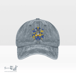 Irish Terry Coat of Arms Family Crest Ireland Denim Cap