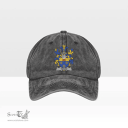 Irish Terry Coat of Arms Family Crest Ireland Denim Cap