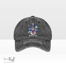 Irish St. George Coat of Arms Family Crest Ireland Denim Cap