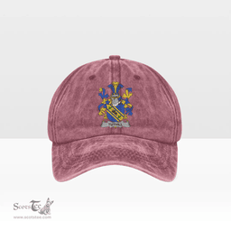 Irish Tuthill Coat of Arms Family Crest Ireland Denim Cap