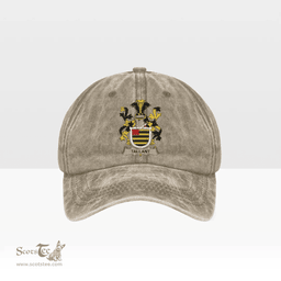 Irish Tallant or Tallon Coat of Arms Family Crest Ireland Denim Cap