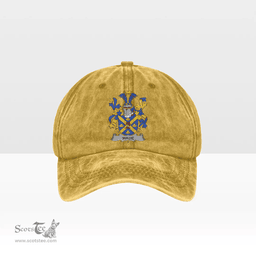 Irish Wade Coat of Arms Family Crest Ireland Denim Cap