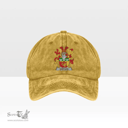 Irish Simpson Coat of Arms Family Crest Ireland Denim Cap