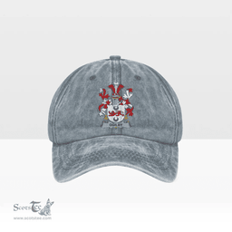 Irish Ogilby Coat of Arms Family Crest Ireland Denim Cap