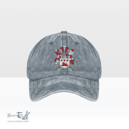 Irish Spence Coat of Arms Family Crest Ireland Denim Cap