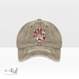 Irish Spence Coat of Arms Family Crest Ireland Denim Cap