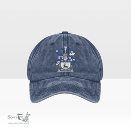 Irish Rutledge Coat of Arms Family Crest Ireland Denim Cap