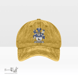 Irish Rutledge Coat of Arms Family Crest Ireland Denim Cap