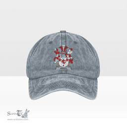 Irish Sheill or O Sheil Coat of Arms Family Crest Ireland Denim Cap