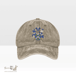 Irish Waters Coat of Arms Family Crest Ireland Denim Cap