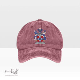 Irish Taaffe Coat of Arms Family Crest Ireland Denim Cap