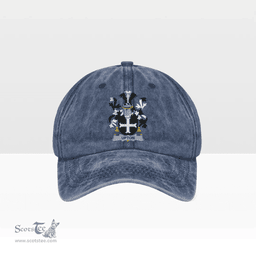 Irish Upton Coat of Arms Family Crest Ireland Denim Cap