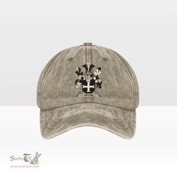 Irish Upton Coat of Arms Family Crest Ireland Denim Cap