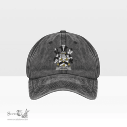 Irish Verner Coat of Arms Family Crest Ireland Denim Cap