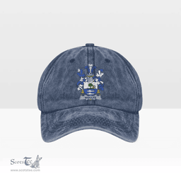Irish Woulfe Coat of Arms Family Crest Ireland Denim Cap