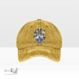 Irish Woulfe Coat of Arms Family Crest Ireland Denim Cap