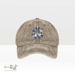 Irish Woulfe Coat of Arms Family Crest Ireland Denim Cap